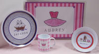 Personalized childrens tableware