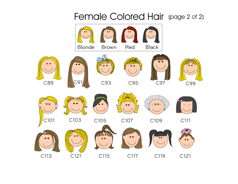 Women Colored Hair 2